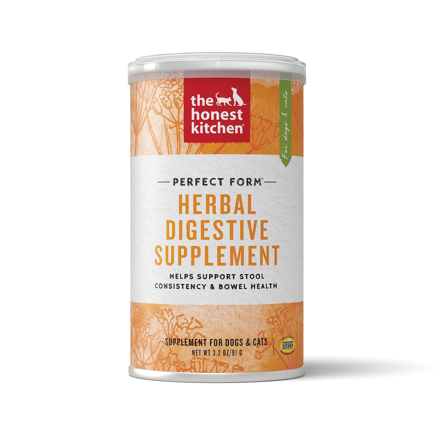 The Honest Kitchen Perfect Form Herbal Digestive Supplement 91g
