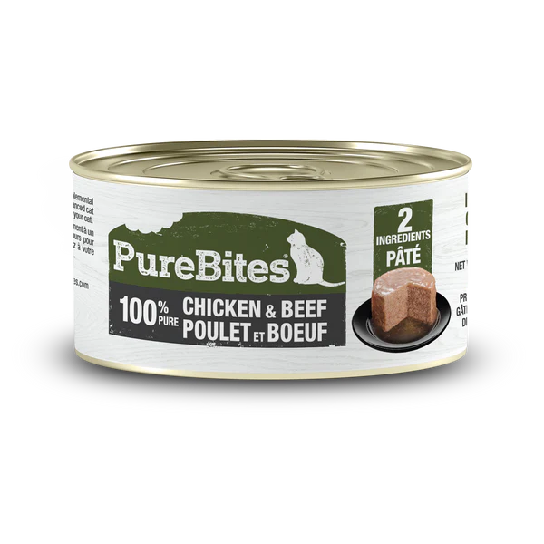 PureBites Chicken & Beef Pate for Cats 71g