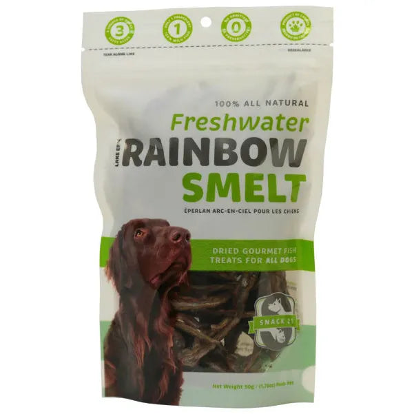 Snack21 Freshwater Rainbow Smelt 50g