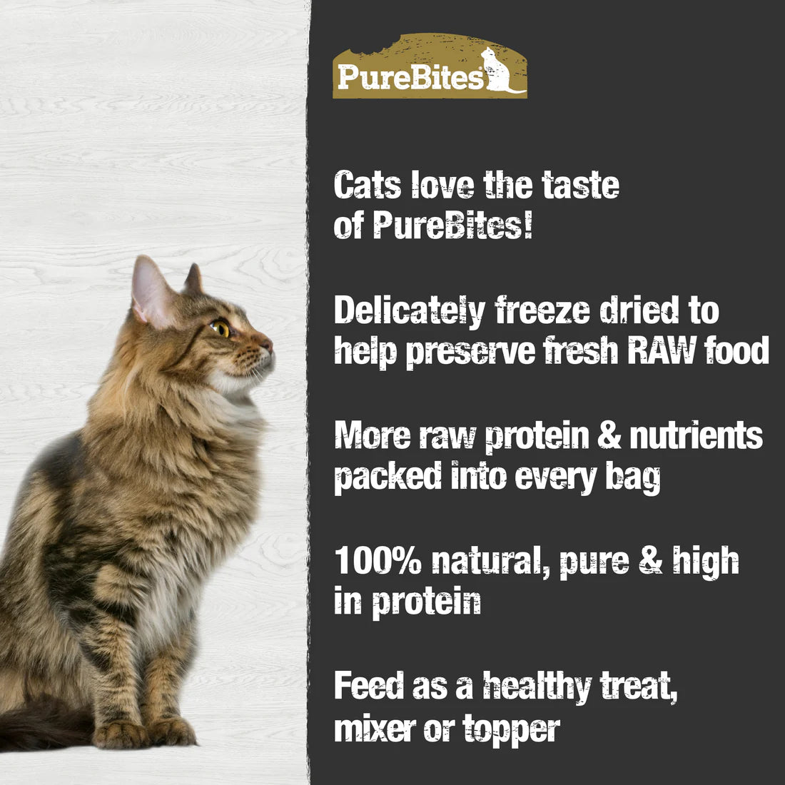 PureBites Chicken & Duck Freeze Dried Cat Treats 32g