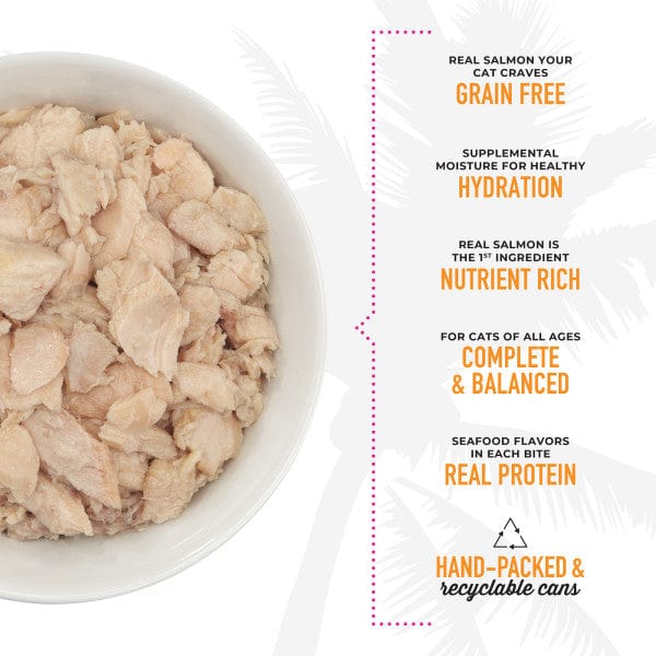 Tiki Cat Luau Wild Salmon Recipe 2.8oz
