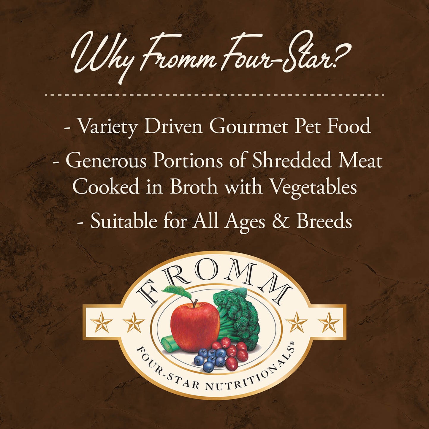 Fromm Four Star Surf & Turf in Gravy Entree 5.5oz