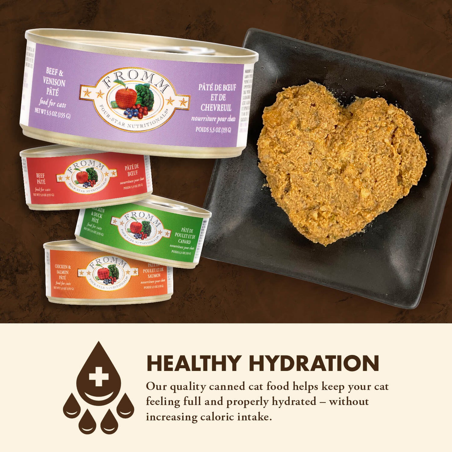 Fromm Four Star Beef & Venison Pate 5.5oz