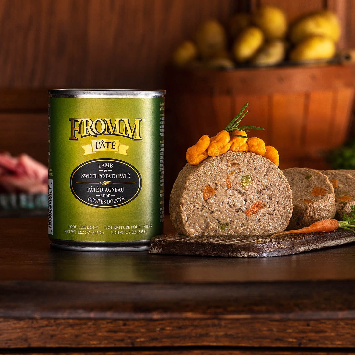 Fromm Lamb & Sweet Potato Pâté 345g