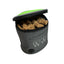 Wolf In Winter Quickdraw Dog Treat Pouch - Lime & Charcoal