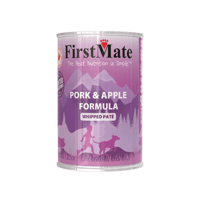 FirstMate Limited Ingredient Pork & Apple Formula for Dogs 12.2oz