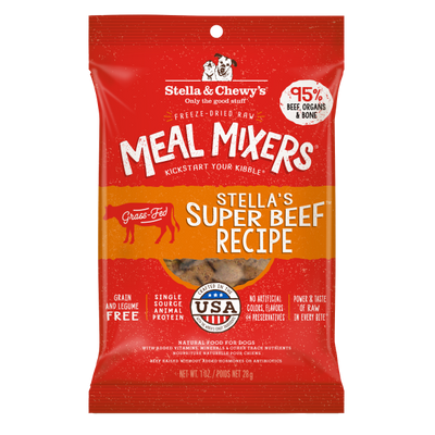 Stella & Chewy's Freeze Dried Meal Mixers Stella's Super Beef Recipe 28g