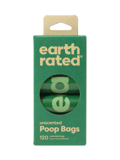 Earth Rated Unscented Refill Poop Bags 120 Bags