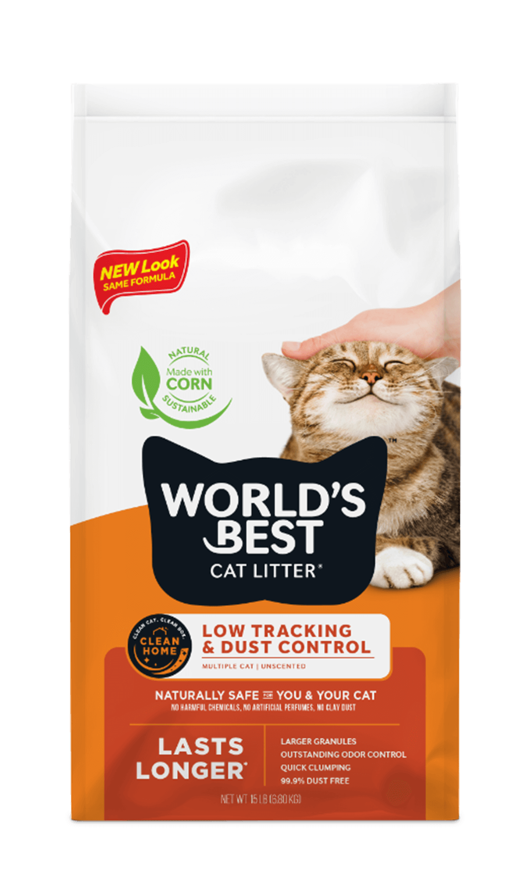 World's Best Low Tracking & Dust Control 15lb