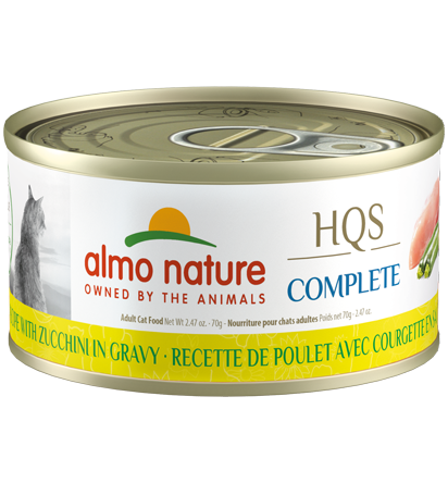 Almo Nature Chicken Recipe with Zucchini in Gravy 70g
