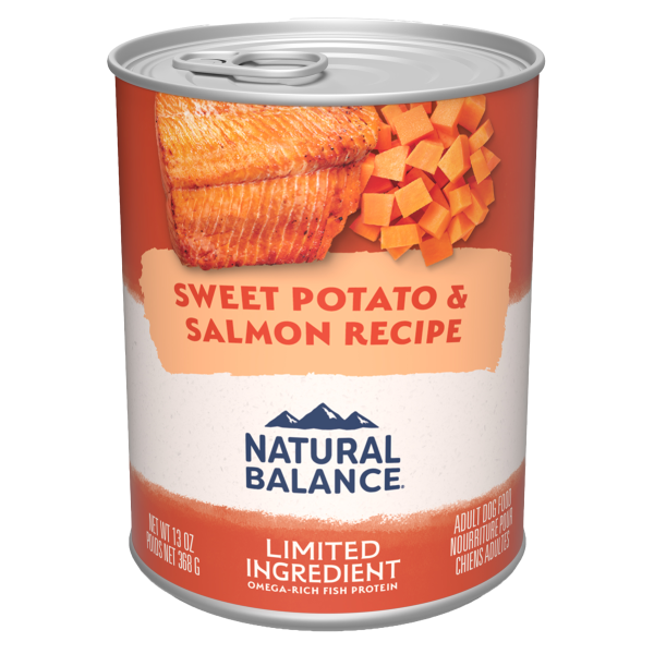 Natural Balance Limited Ingredient Salmon & Sweet Potato Recipe Paté 368g