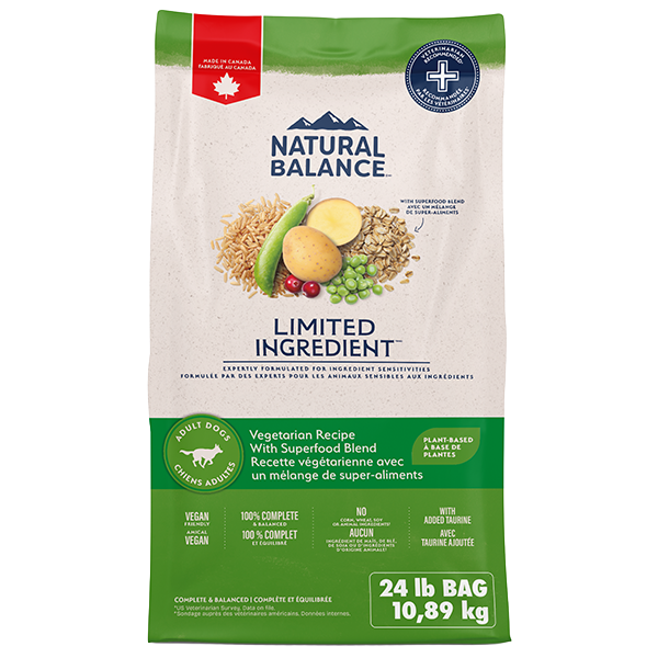 Natural Balance Dog LID Vegetarian Adult 24lb
