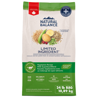 Natural Balance Dog LID Vegetarian Adult 24lb