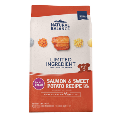 Natural Balance Grain Free Salmon & Sweet Potato Small Breed Recipe 12lb