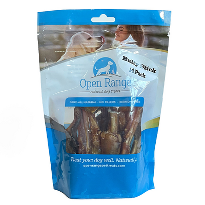 Open Range Bully Stick Ends 14 Pack
