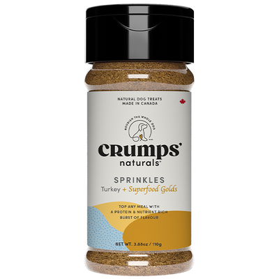 Crumps' Naturals Dog Sprinkles Superfood Golds 110g