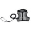 Coastal Adjustable Cat Wrap Harness with 6' Leash 11-16' Grey