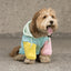 Silver Paw Blue Venice Dog Hoodie - Extra Small