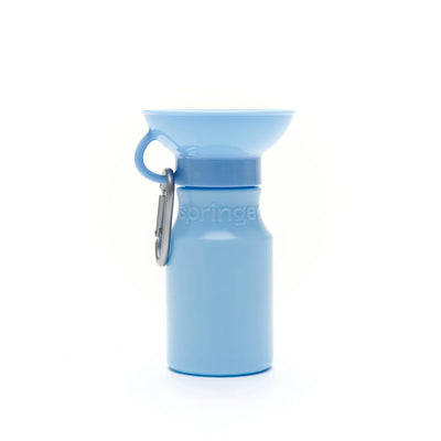 Springer Mini Dog Travel Bottle 15oz - Sky Blue