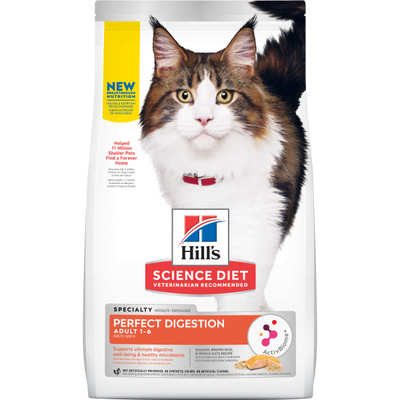Hill's Science Diet Cat Adult Perfect Digestion Salmon 13lb