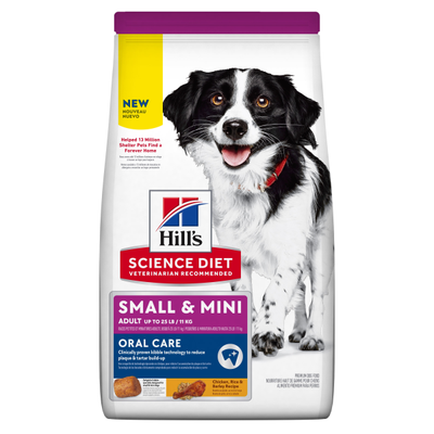 Hill's Science Diet Dog Adult Oral Care Small & Mini Chicken 4lb