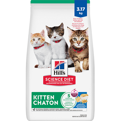 Hill's Science Diet Cat Kitten Ocean Fish & Brown Rice 7 lb