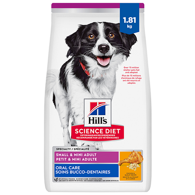 Hill's Science Diet Dog Adult Oral Care Small & Mini Chk 4 lb