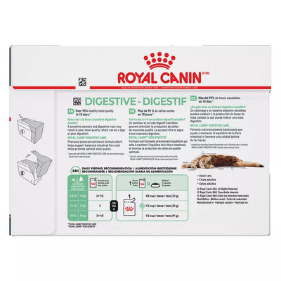 Royal Canin Feline Care Nutrition Digestive Care Adult Cat Chunks in Gravy Food 85g