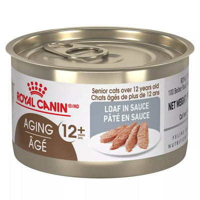 Royal Canin Feline Health Nutrition Aging 12+ Loaf Senior Cat Food 145g