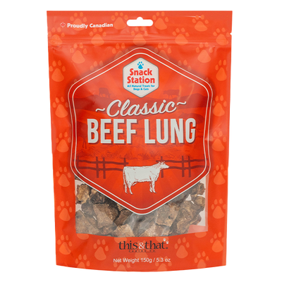 This & That Snack Station Beef Lung 150g