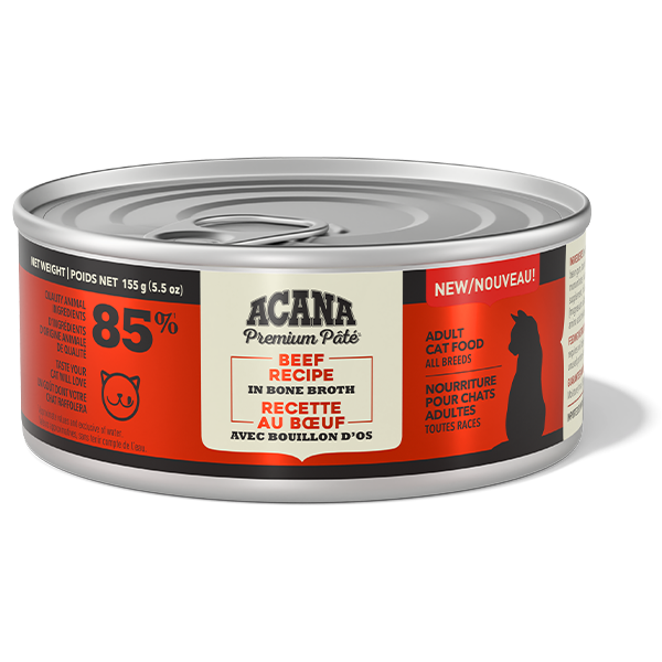 Acana Cat Premium Pate Beef in Bone Broth 155g