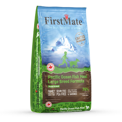 FirstMate Dog LID GF Pacific Ocean Fish Large Breed 25lb