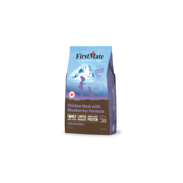 FirstMate Cat LID GF Chicken with Blueberries 3.96lb