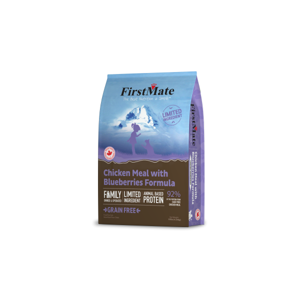 FirstMate Cat LID GF Chicken/Blueberries 10lb