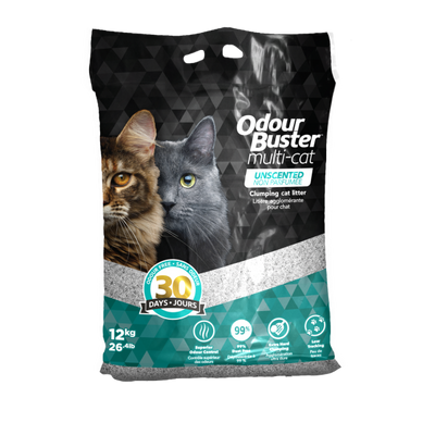 Odour Buster Cat Litter Multi-Cat 12kg
