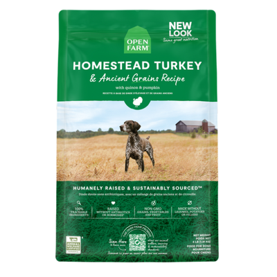 Open Farm Dog Ancient Grain Homestead Turkey 22 lb