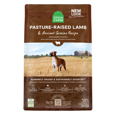 Open Farm Dog Ancient Grain Pasture Raised Lamb 11lb
