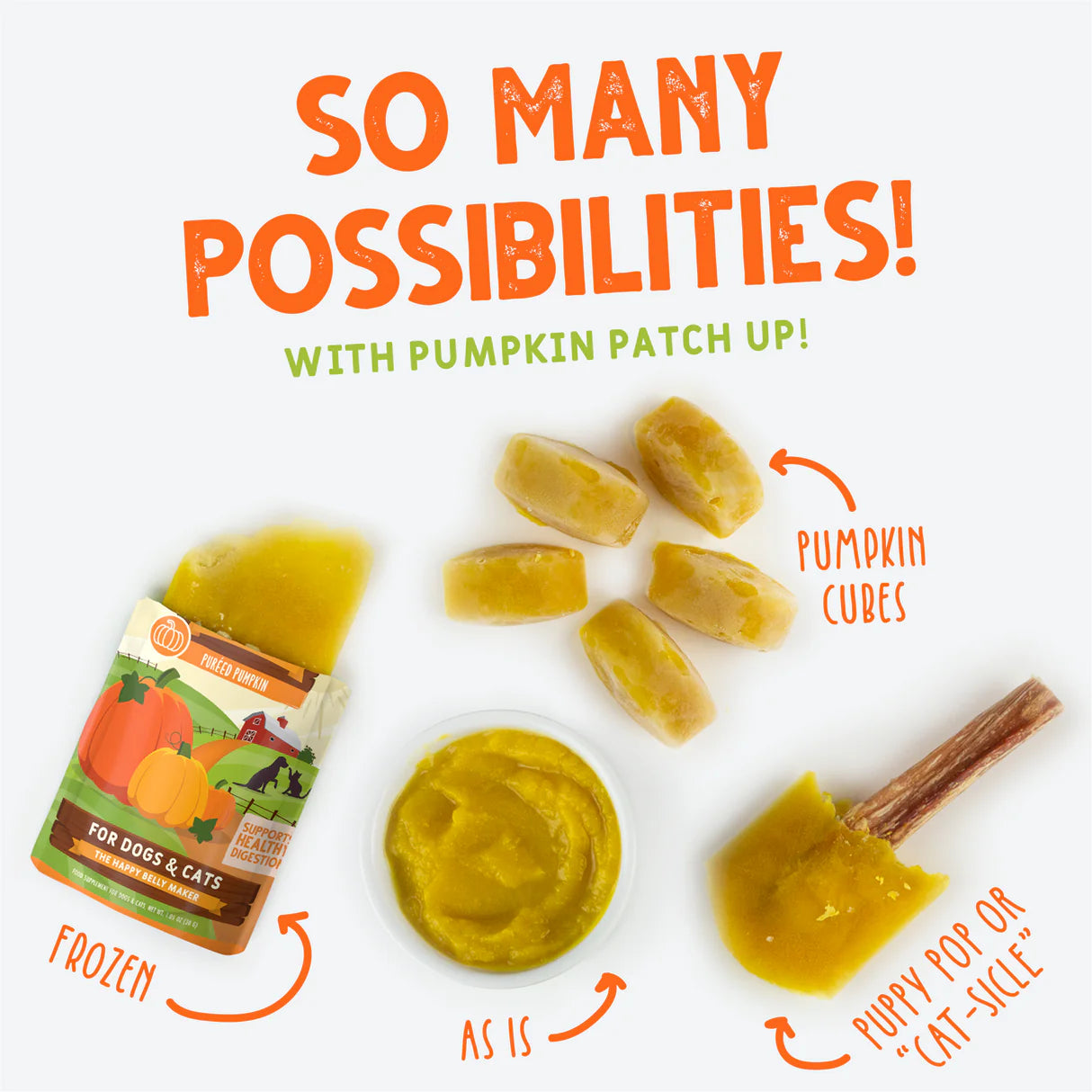Weruva Pumpkin Patch Up  Puréed Pumpkin Supplement 80g