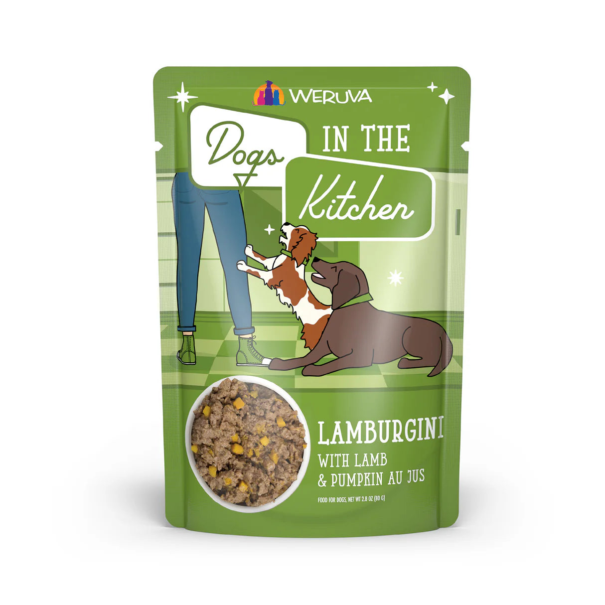 Weruva Dogs in the Kitchen  Lamburgini Lamb & Pumpkin Au Jus 80g
