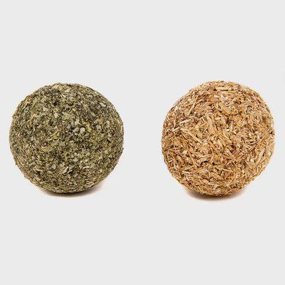 Natural Cat Toy Catnip/Silver Vine Fitness Ball