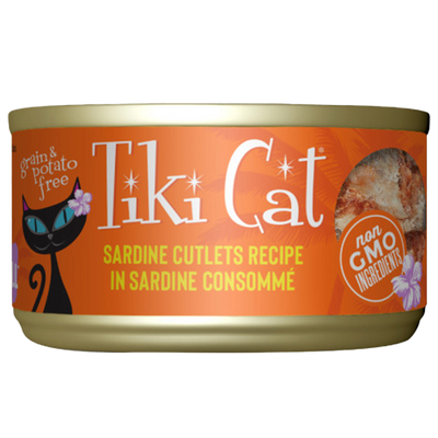 Tiki Cat Hawaiian Grill GF Tahitian Sardine 2.8oz