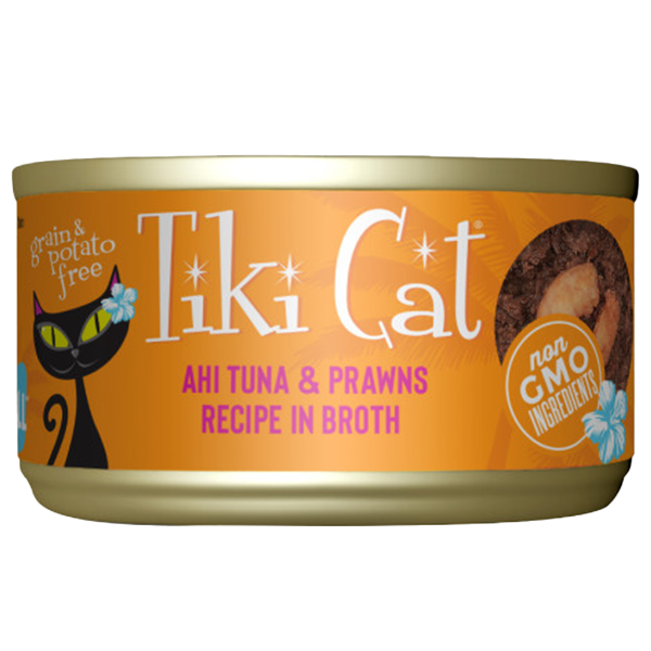 Tiki Cat Hawaiian Grill GF Manana Ahi Tuna/Prawns 2.8oz