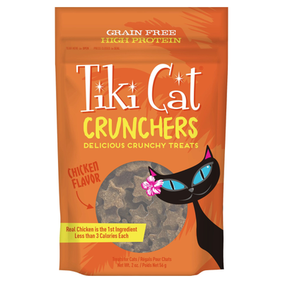 Tiki Cat Crunchers GF Chicken & Pumpkin 2 oz