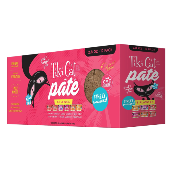 Tiki Cat Grill Pate Variety Pack 12/2.8oz