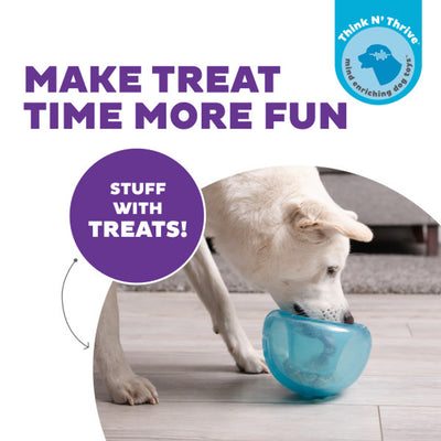 Outward Hound Orbee-Tuff Snoop Interactive Treat Dispensing Dog Toy Blue Large