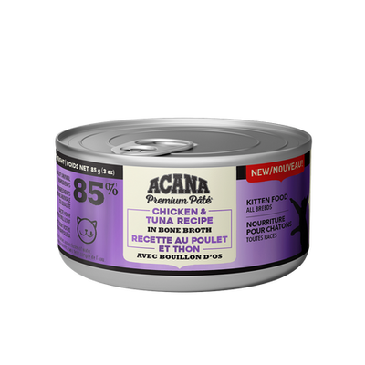 Acana Premium Pate Chicken & Tuna Kitten Recipe 85g