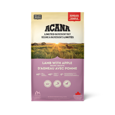 Acana Singles Lamb with Apple Recipe 5.4kg