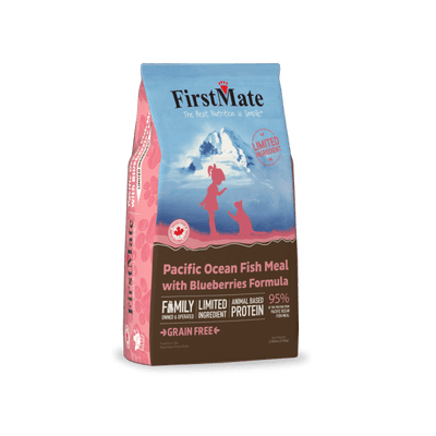 FirstMate Pacific Ocean Fish Meal With Blueberries Formula 10lb