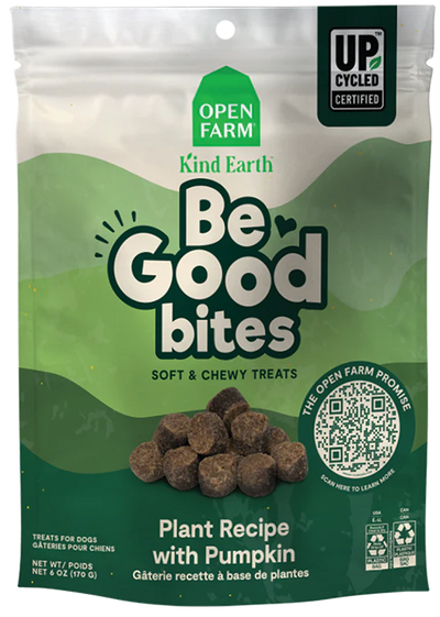 Open Farm Be Good Bites Plant & Pumpkin Treats 170g
