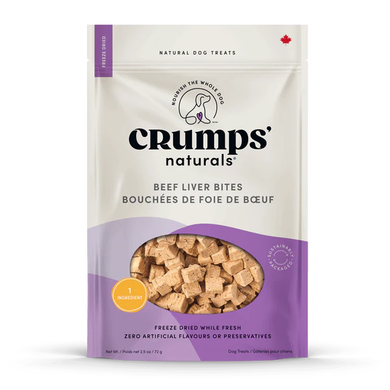 Crumps' Naturals Beef Liver Bites 155g